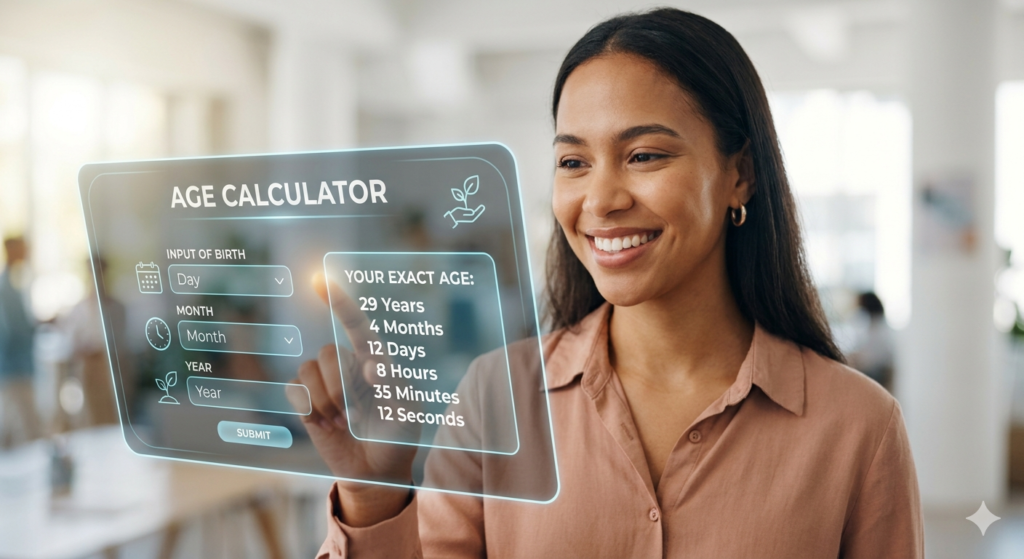 Professional Calculator of Age Tool for Global Users